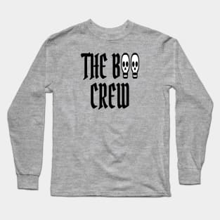 The Boo Crew - Funny Halloween Long Sleeve T-Shirt